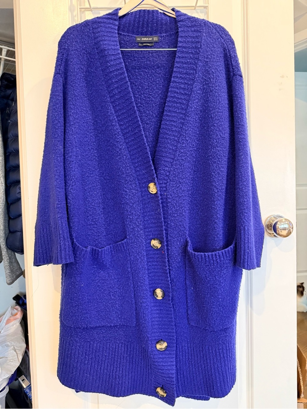 Zara Long Knit Cardigan